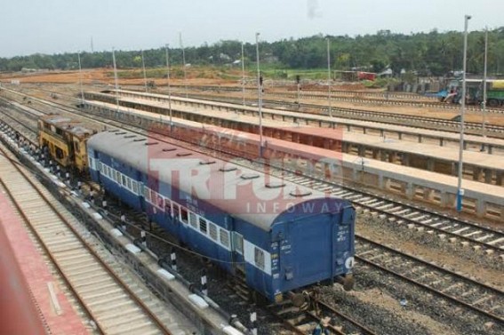 One chopped off in railway track at Mungiakami 41 mile area One chopped off in railway track at Mungiakami 41 mile area